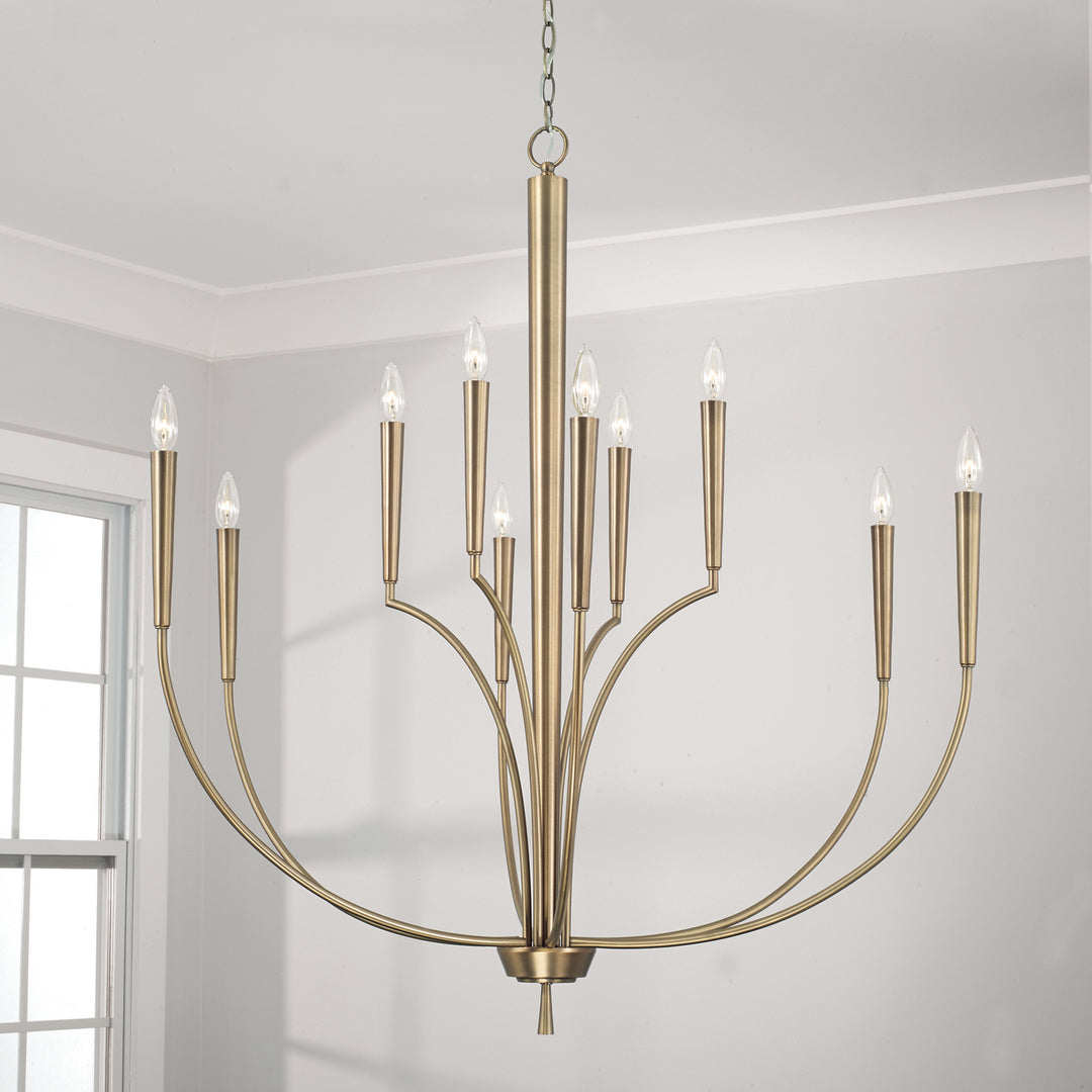Capital Holden 445901AD Chandelier Light - Aged Brass