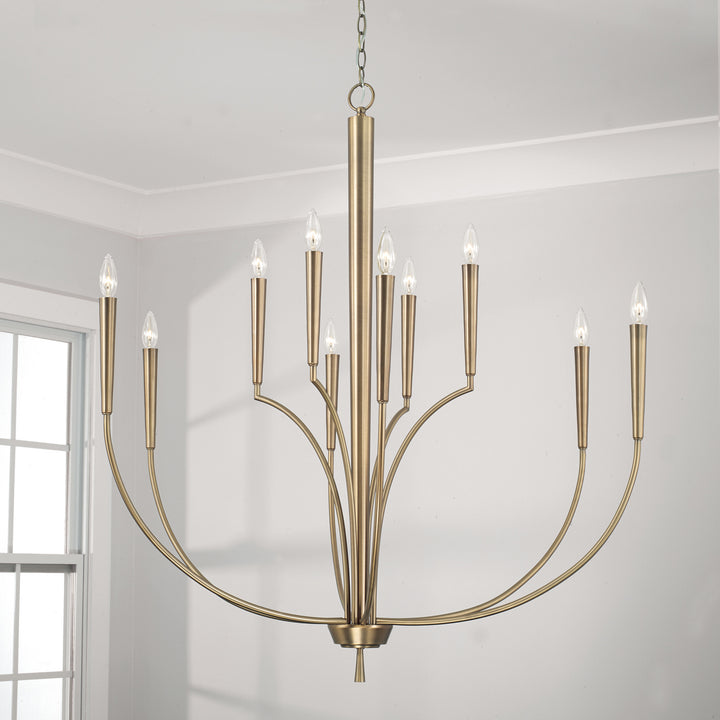 Capital Holden 445901AD Chandelier Light - Aged Brass