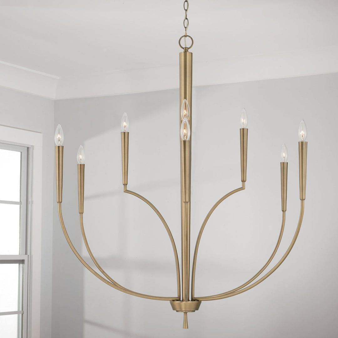 Capital Holden 445901AD Chandelier Light - Aged Brass