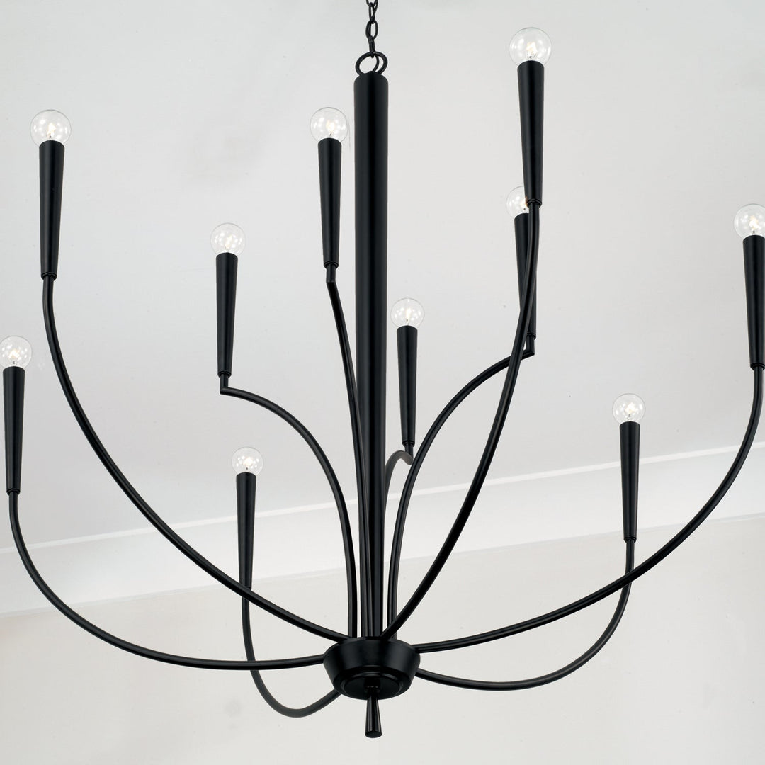 Capital Holden 445901MB Chandelier Light - Matte Black