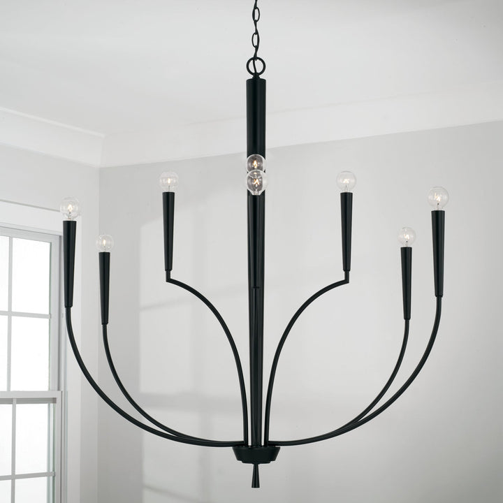 Capital Holden 445901MB Chandelier Light - Matte Black