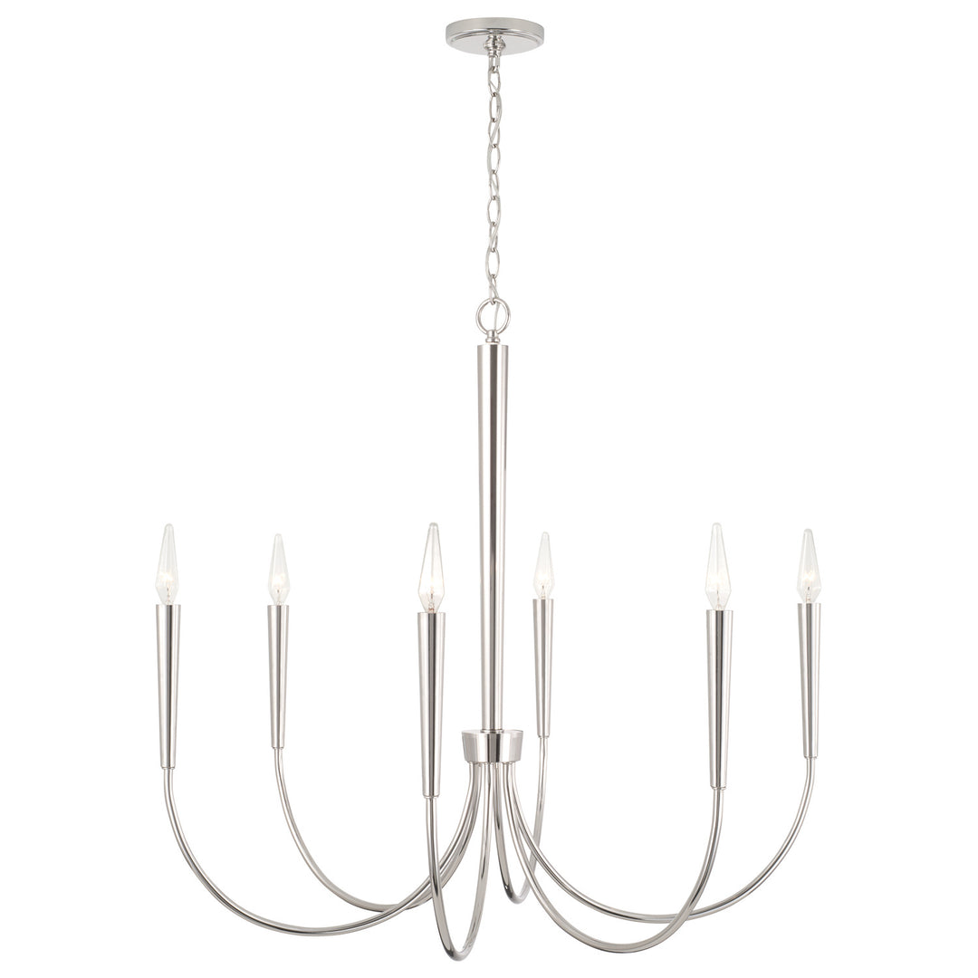 Capital Holden 445961PN Chandelier Light - Polished Nickel