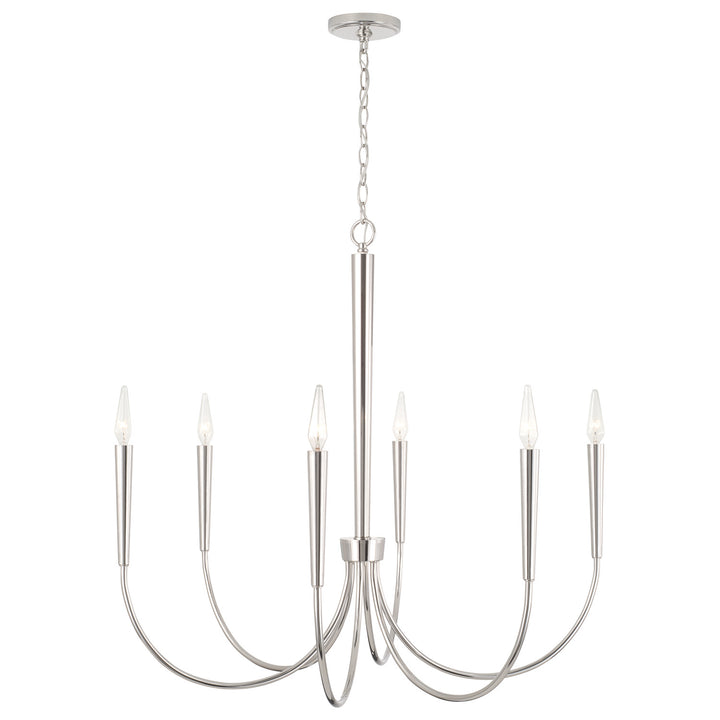 Capital Holden 445961PN Chandelier Light - Polished Nickel