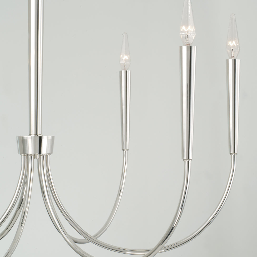 Capital Holden 445961PN Chandelier Light - Polished Nickel
