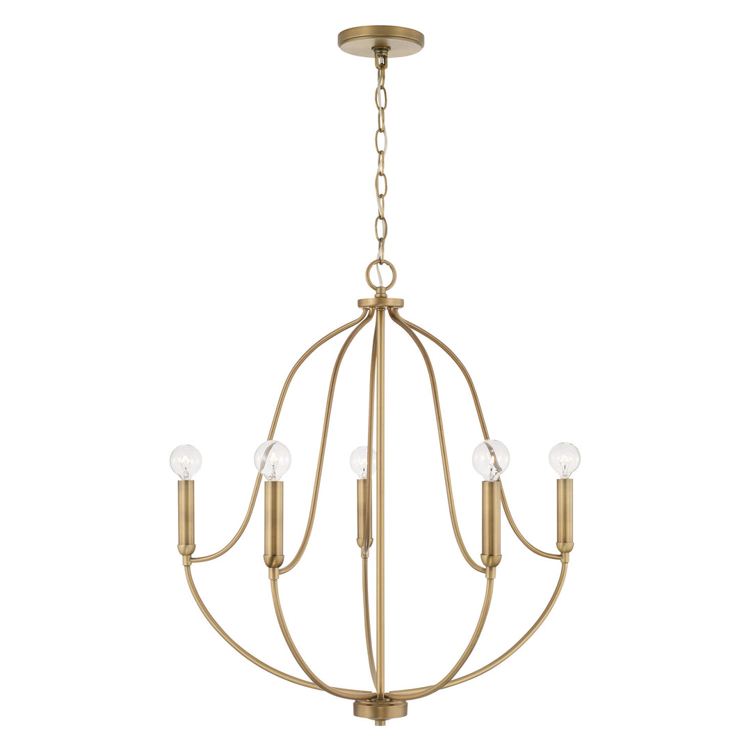 Capital Madison 447051AD Chandelier Light - Aged Brass