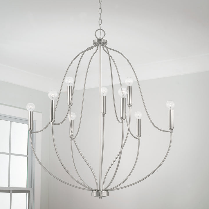 Capital Madison 447091BN Chandelier Light - Brushed Nickel