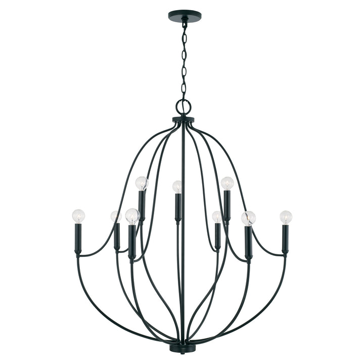 Capital Madison 447091MB Chandelier Light - Matte Black