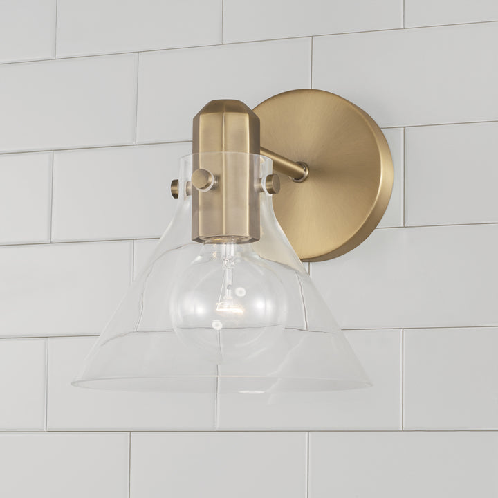 Capital Greer 645811AD-528 Wall Sconce Light - Aged Brass