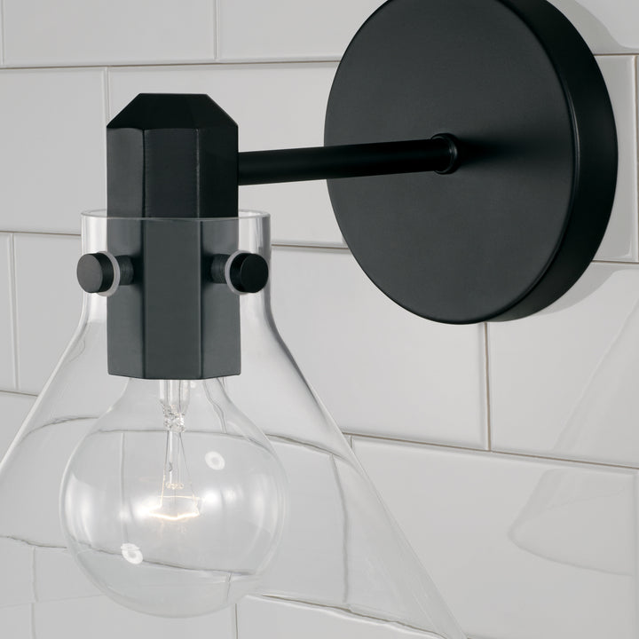 Capital Greer 645811MB-528 Wall Sconce Light - Matte Black