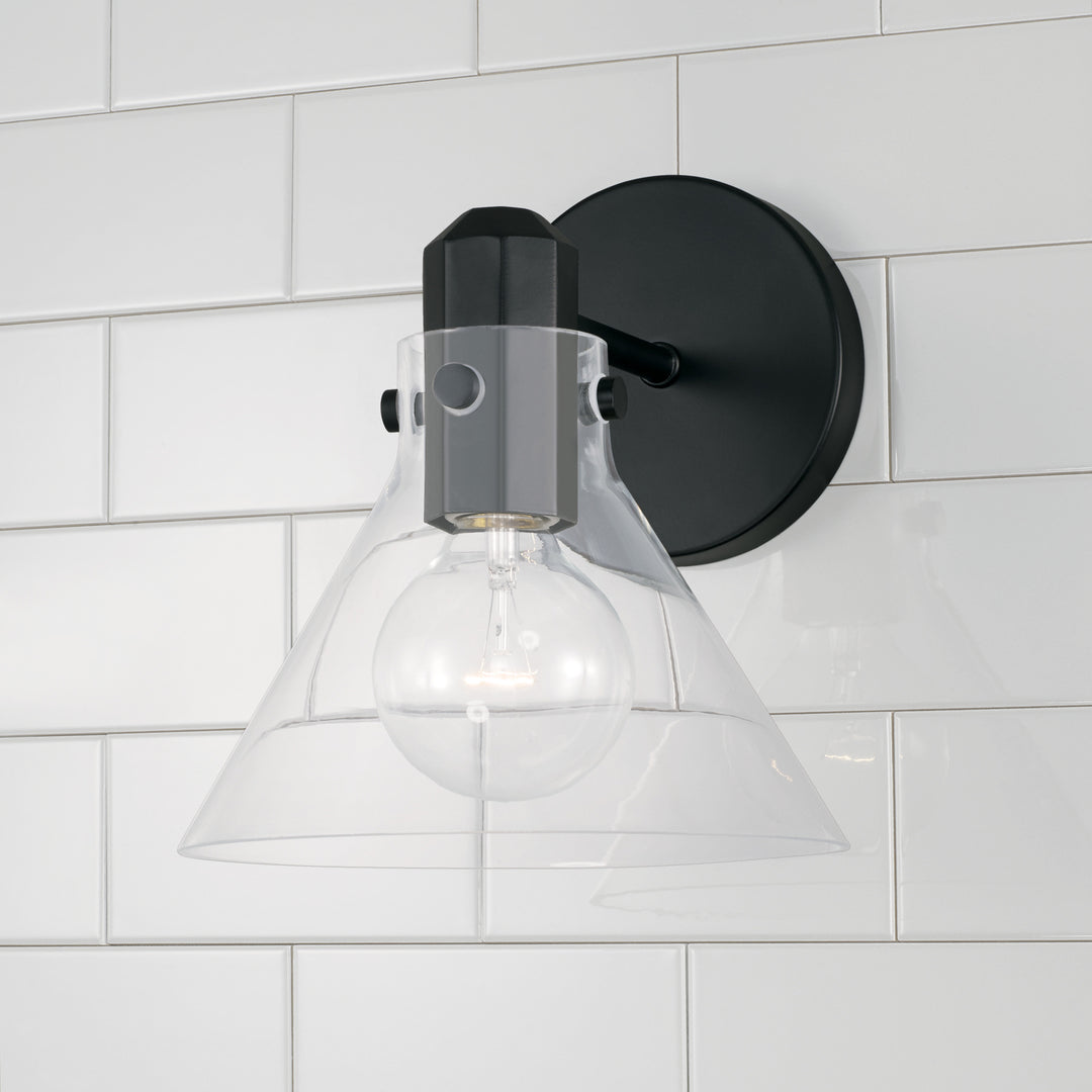 Capital Greer 645811MB-528 Wall Sconce Light - Matte Black