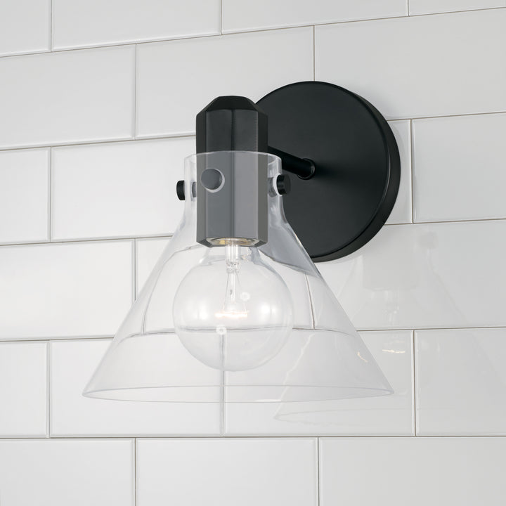 Capital Greer 645811MB-528 Wall Sconce Light - Matte Black