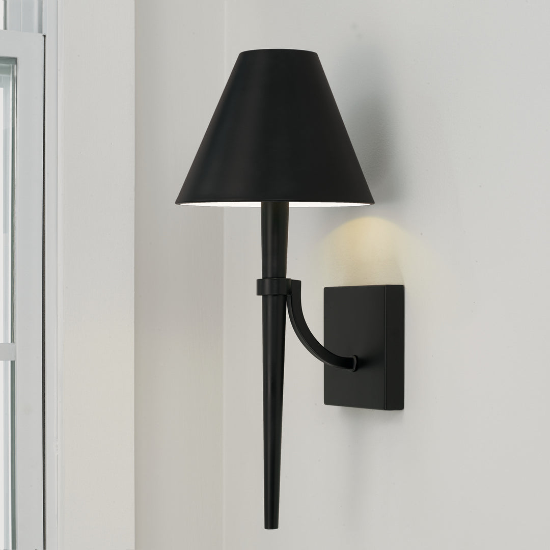 Capital Holden 645911MB Wall Sconce Light - Matte Black