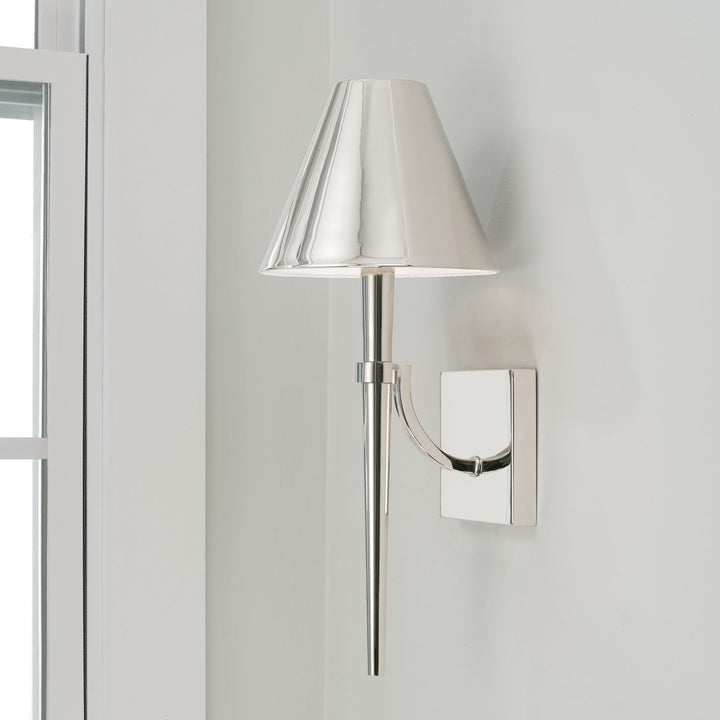 Capital Holden 645911PN Wall Sconce Light - Polished Nickel