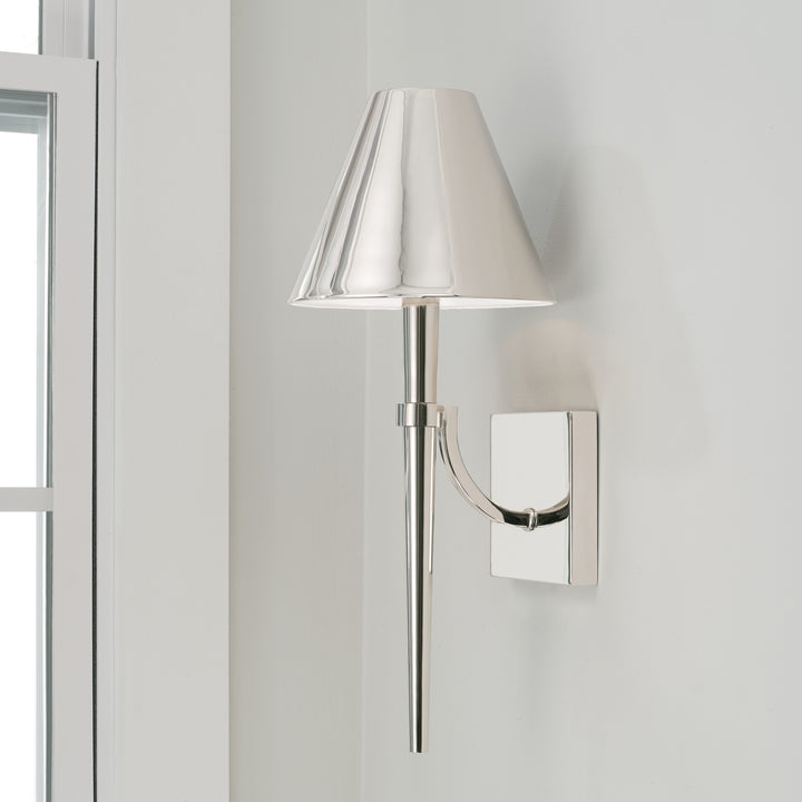 Capital Holden 645911PN Wall Sconce Light - Polished Nickel