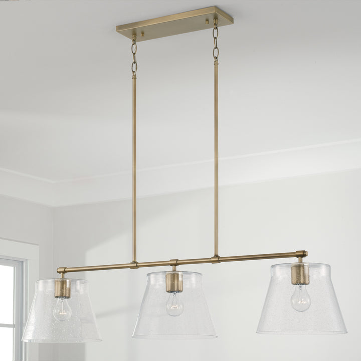 Capital Baker 846931AD Pendant Light - Aged Brass