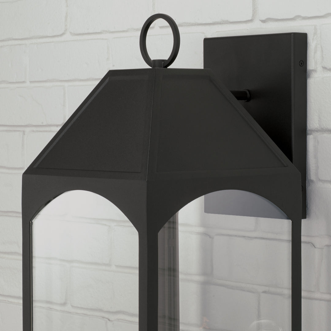 Capital Lighting 946341BK  Burton Outdoor Black