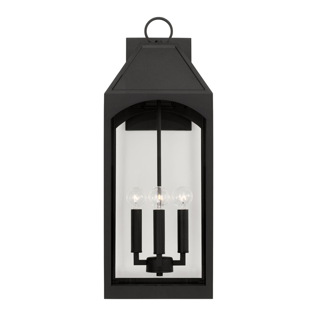 Capital Lighting 946341BK  Burton Outdoor Black