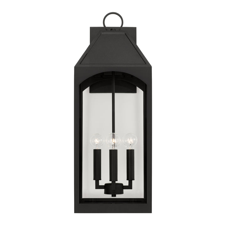 Capital Lighting 946341BK  Burton Outdoor Black
