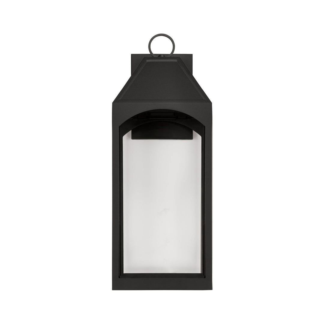 Capital Lighting 946341BK-GL  Burton Outdoor Black