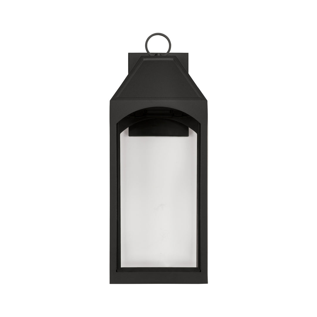 Capital Lighting 946341BK-GL  Burton Outdoor Black