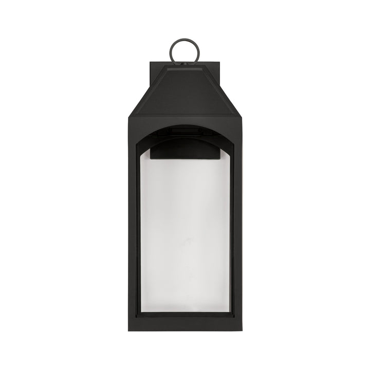 Capital Lighting 946341BK-GL  Burton Outdoor Black