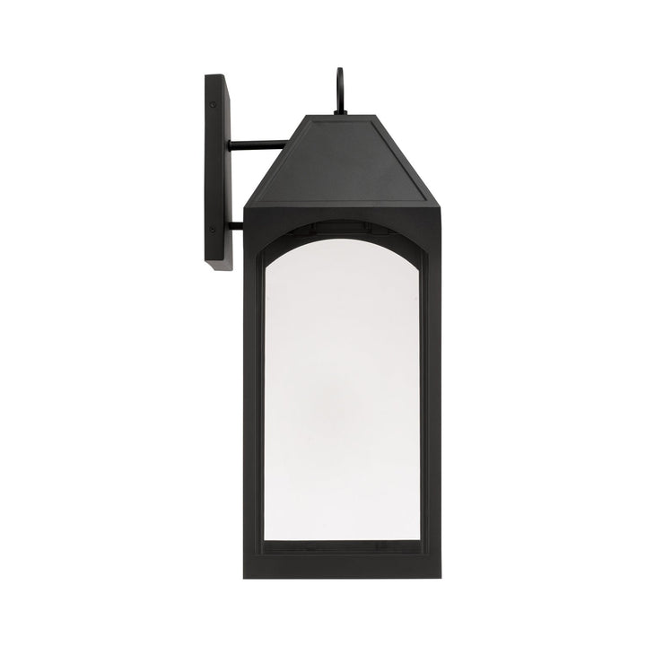 Capital Lighting 946341BK-GL  Burton Outdoor Black