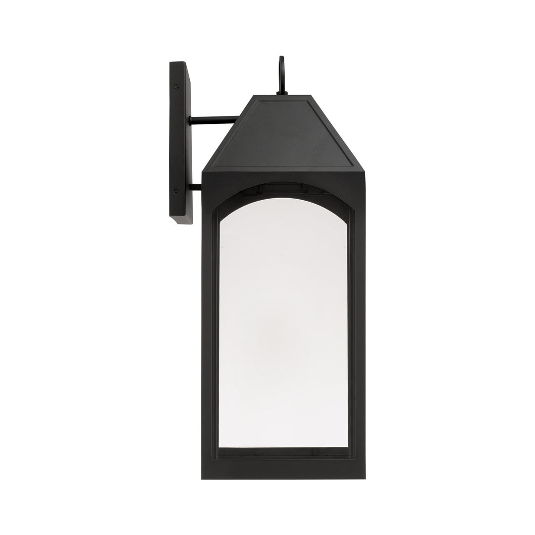 Capital Lighting 946341BK-GL  Burton Outdoor Black