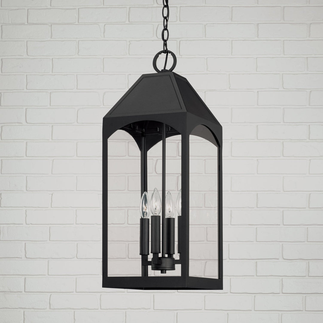 Capital Lighting 946342BK  Burton Outdoor Black