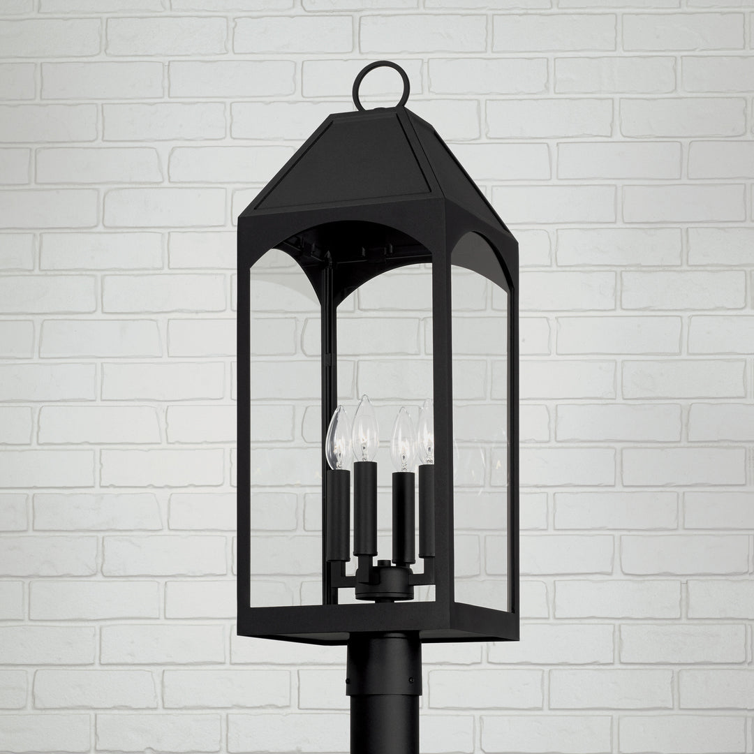 Capital Lighting 946343BK  Burton Outdoor Black