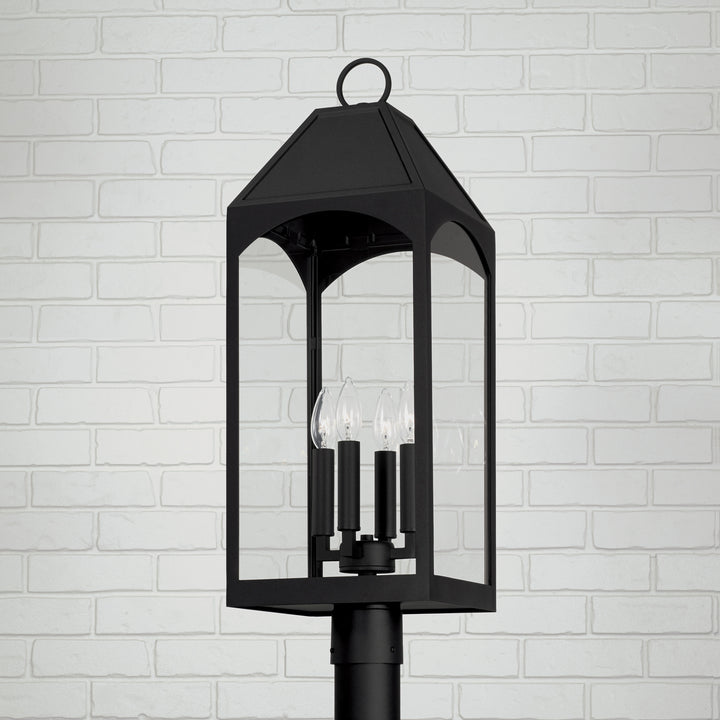 Capital Lighting 946343BK  Burton Outdoor Black