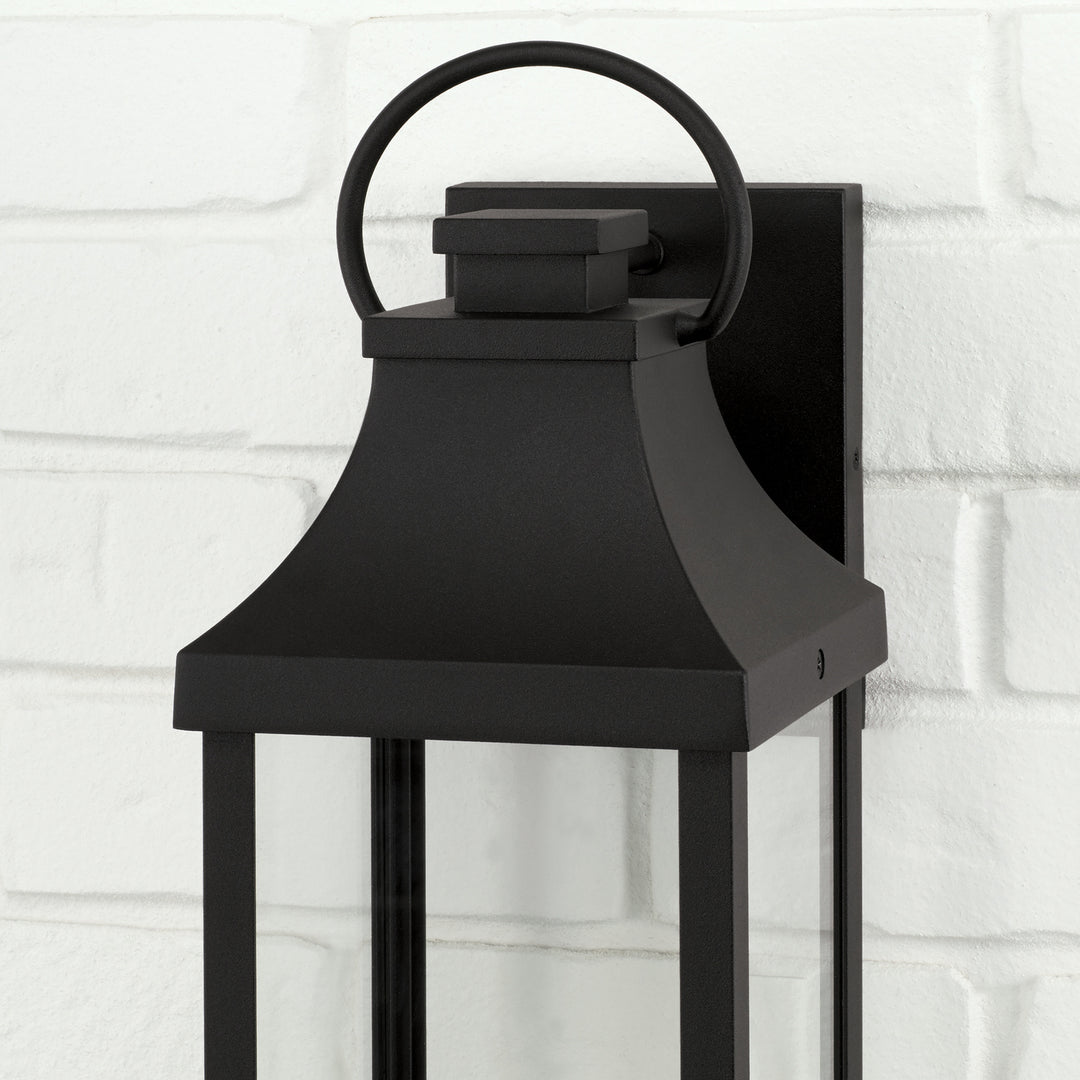 Capital Lighting 946411BK-GL  Bradford Outdoor Black