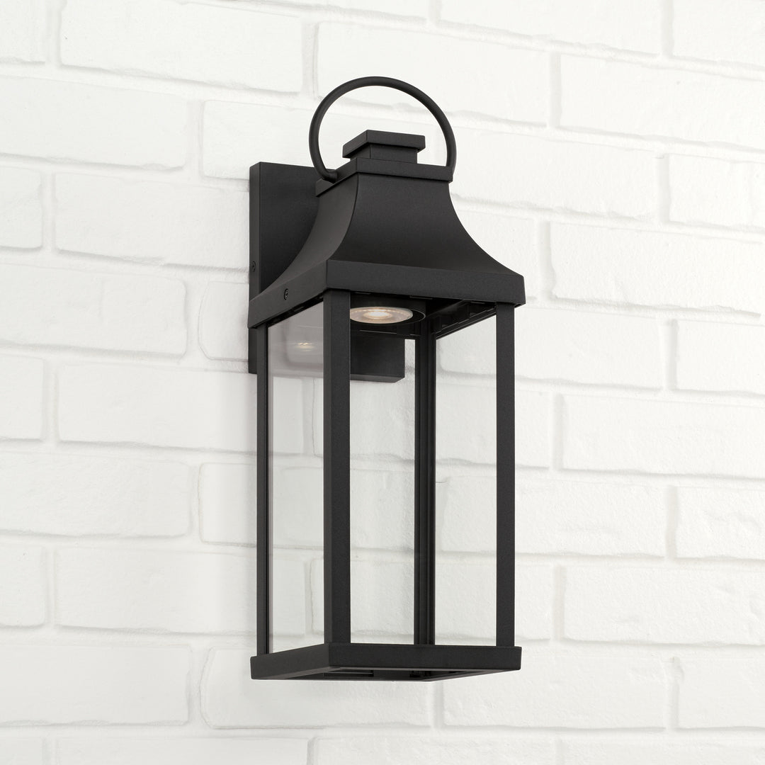 Capital Lighting 946411BK-GL  Bradford Outdoor Black