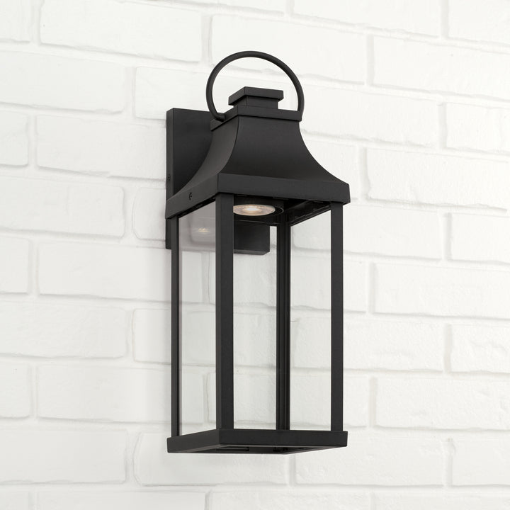 Capital Lighting 946411BK-GL  Bradford Outdoor Black