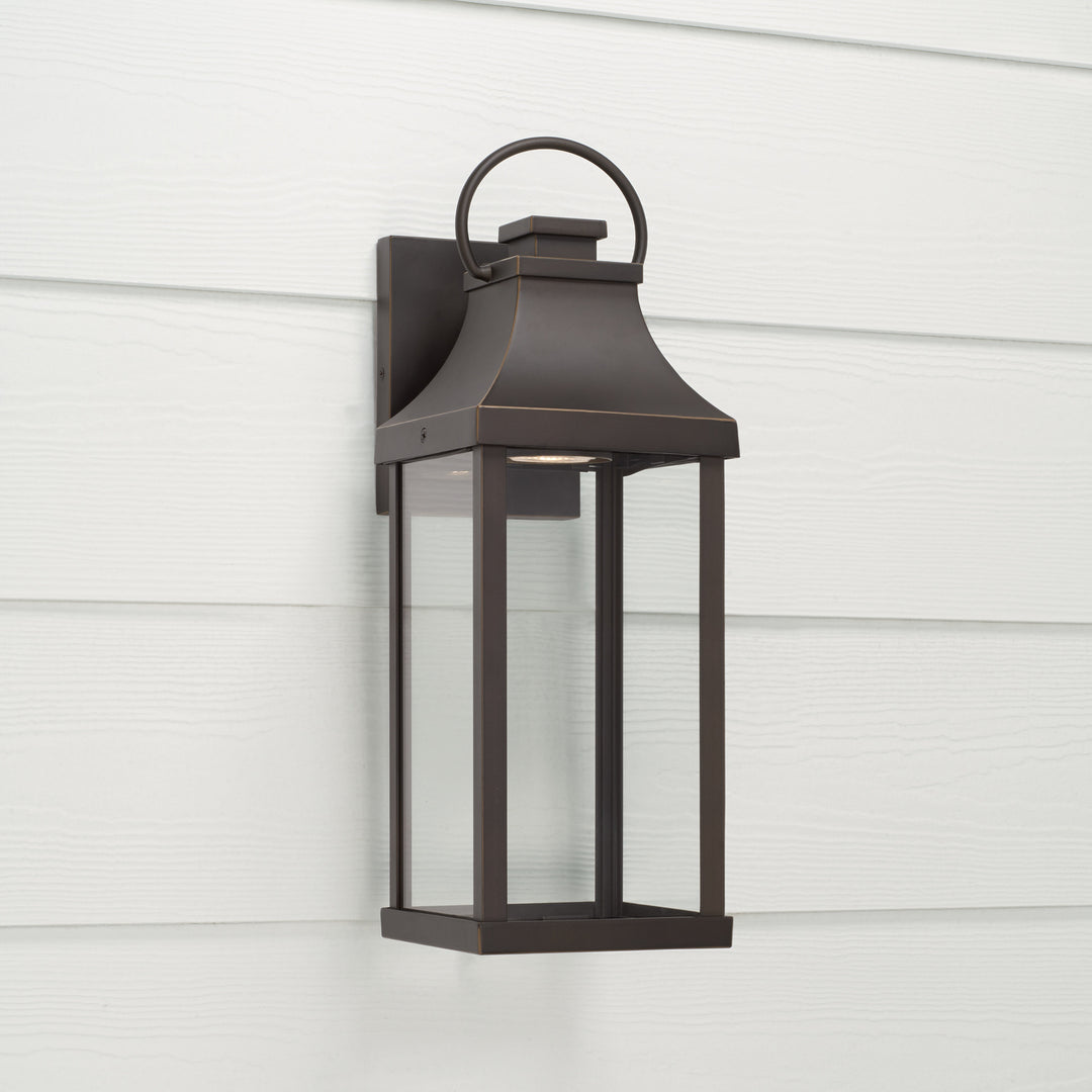 Capital Lighting 946411OZ-GL  Bradford Outdoor Oiled Bronze