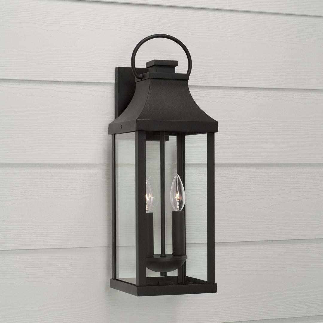 Capital Lighting 946421BK  Bradford Outdoor Black