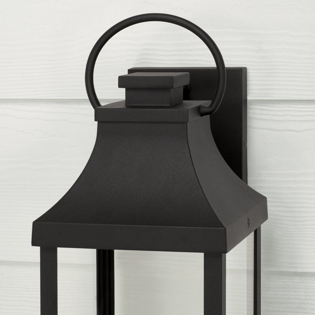 Capital Lighting 946421BK-GL  Bradford Outdoor Black