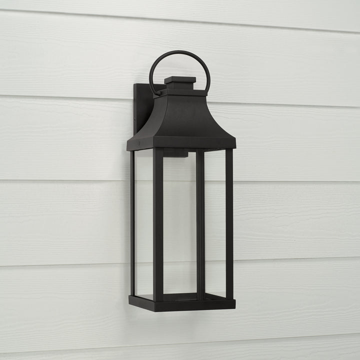 Capital Lighting 946421BK-GL  Bradford Outdoor Black