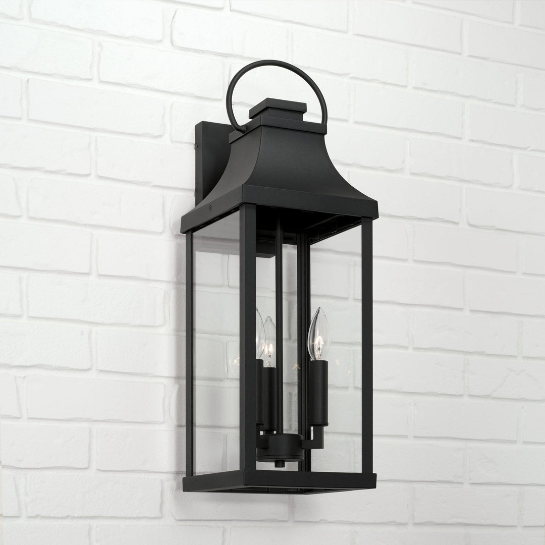 Capital Lighting 946431BK  Bradford Outdoor Black