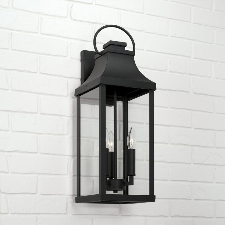 Capital Lighting 946431BK  Bradford Outdoor Black