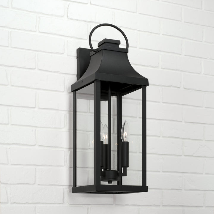 Capital Lighting 946431BK  Bradford Outdoor Black