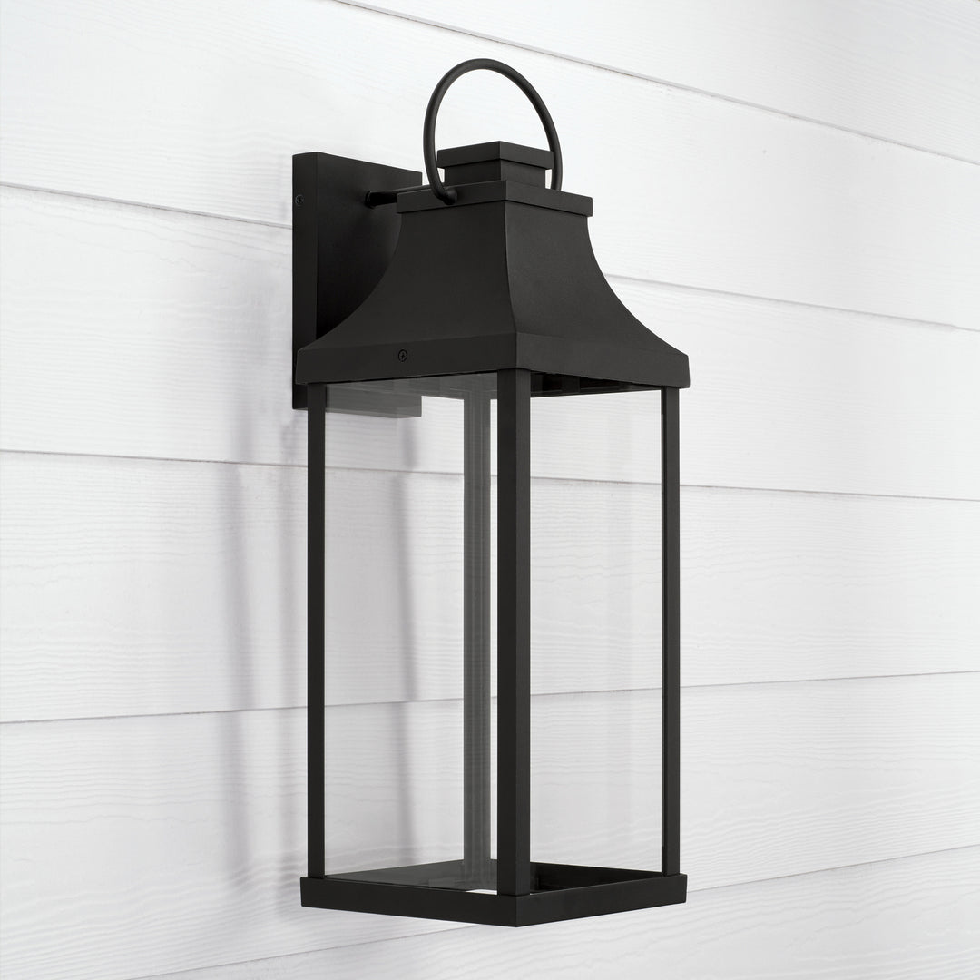 Capital Lighting 946431BK-GL  Bradford Outdoor Black