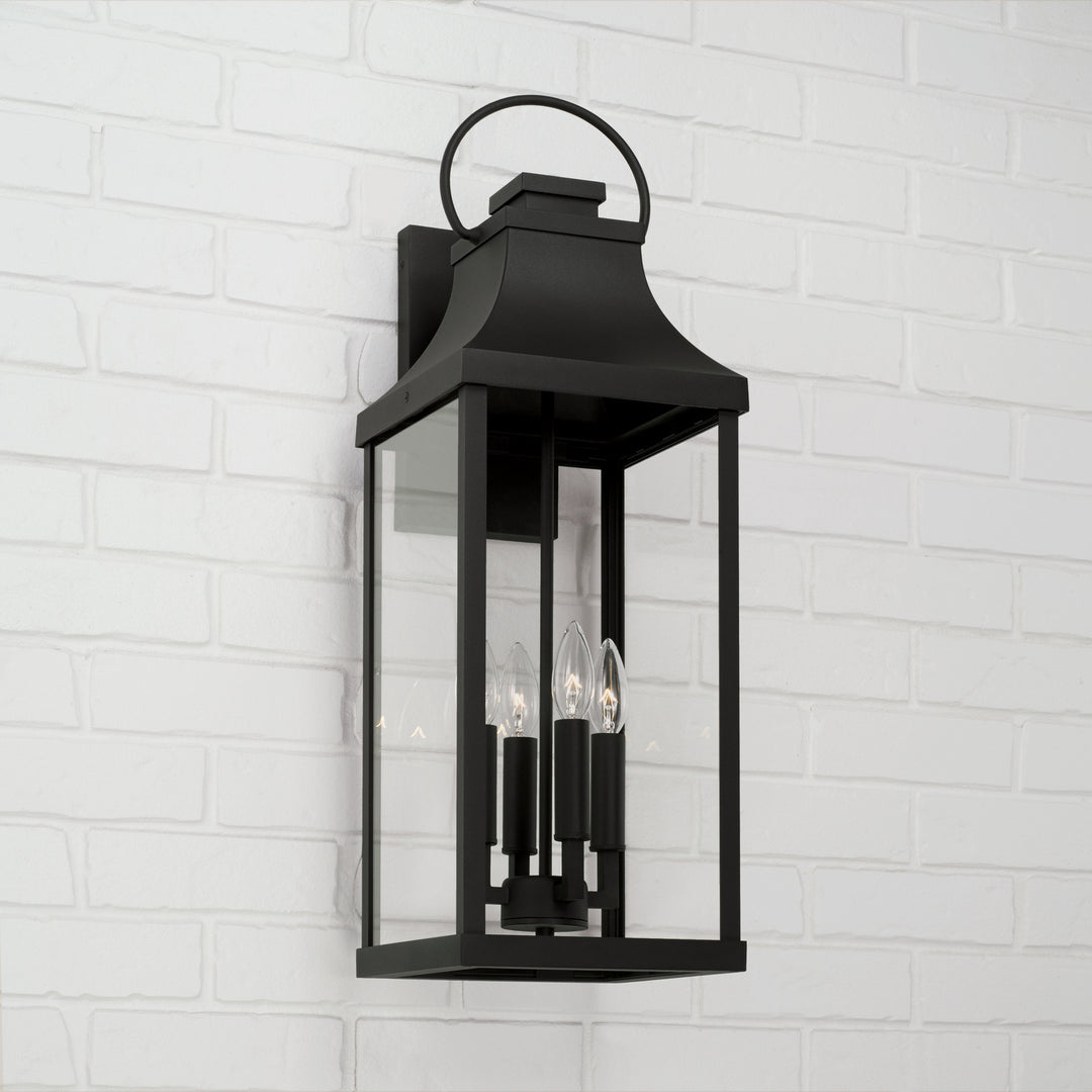 Capital Lighting 946441BK  Bradford Outdoor Black
