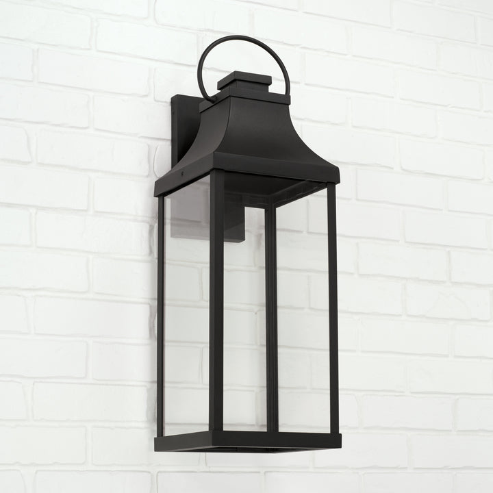Capital Lighting 946441BK-GL  Bradford Outdoor Black