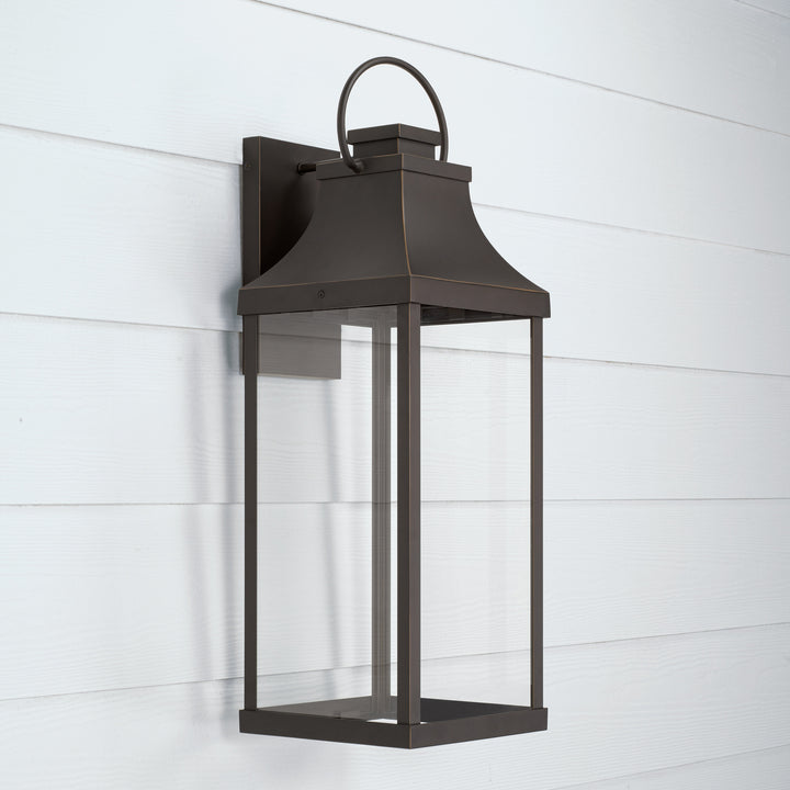 Capital Lighting 946441OZ-GL  Bradford Outdoor Oiled Bronze