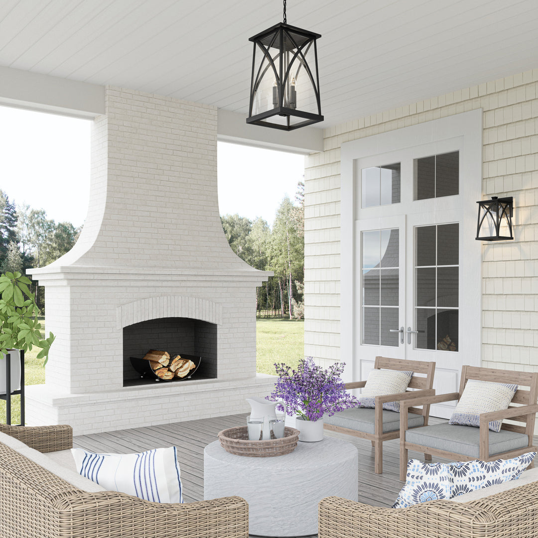 Capital Lighting 946542BK  Marshall Outdoor Black