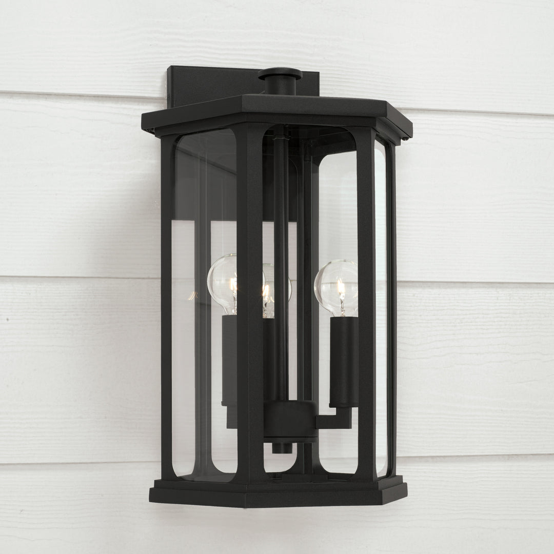 Capital Lighting 946631BK  Walton Outdoor Black