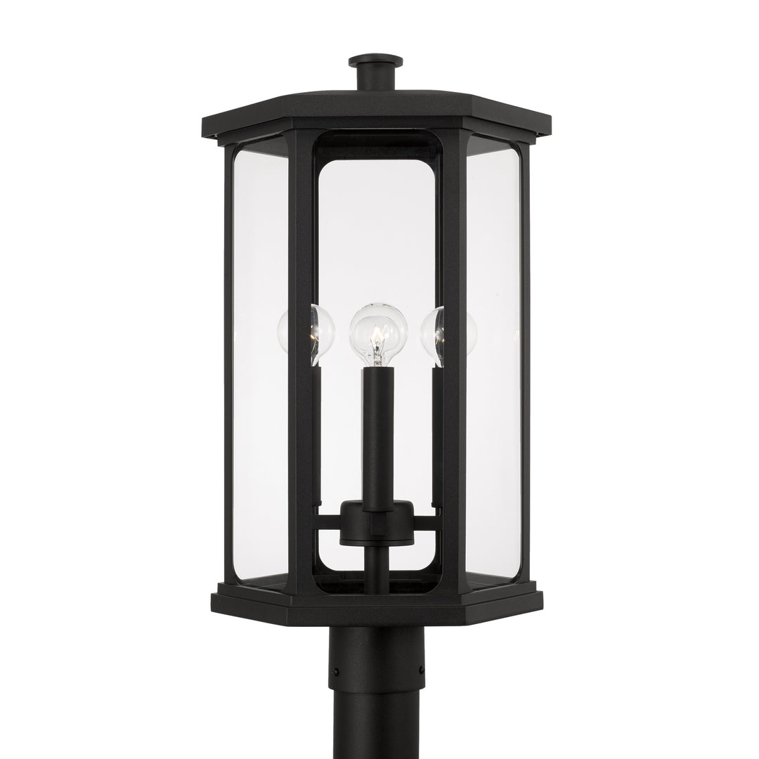 Capital Lighting 946643BK  Walton Outdoor Black