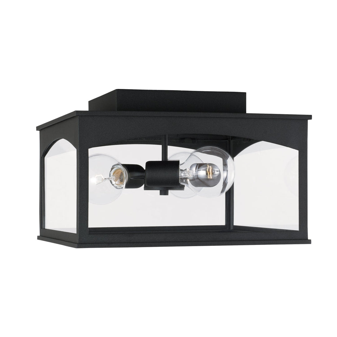 Capital Lighting 946731BK  Burton Outdoor Black