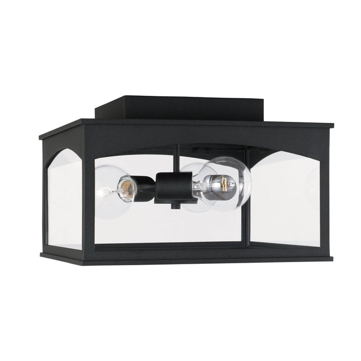 Capital Lighting 946731BK  Burton Outdoor Black