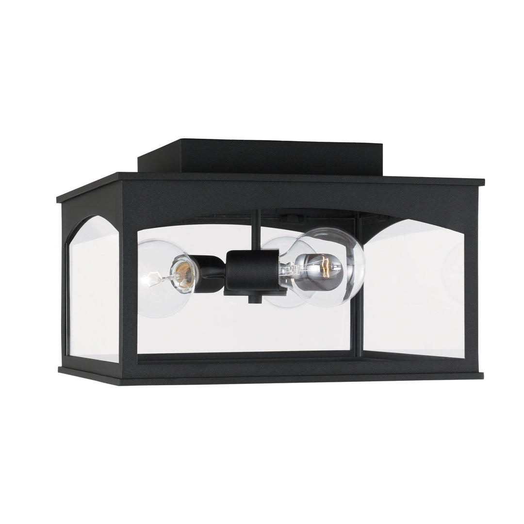 Capital Lighting 946731BK  Burton Outdoor Black